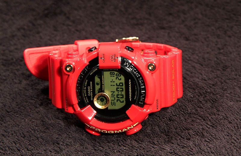 50 Gs: G-Shock #50: Rising Red Frogman